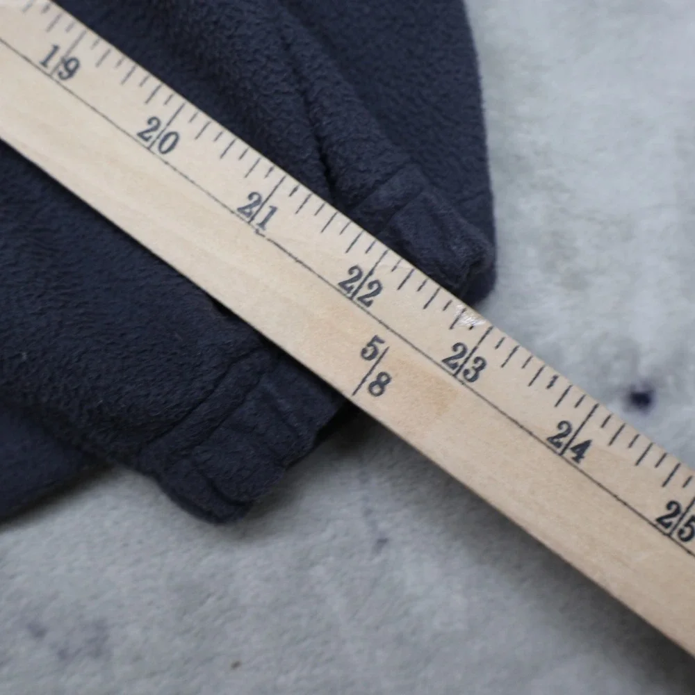 North Face Jacket Mens‎ Small Black Windwall Fleece Full Zip Wind Resistant Warm